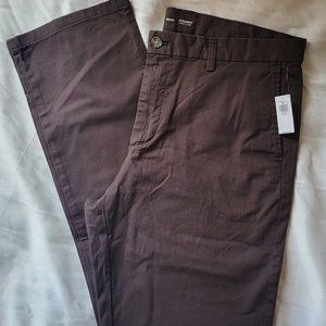 Straight Built-In Flex Rotation Chino Pants for Men - Size 38x36